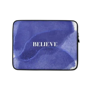 BELIEVE Laptop Sleeve