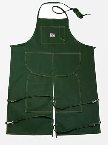 Ben Davis Men's Shop Machinist Printer Teamster's Barber Work Utility Apron (Teamster's Olive)