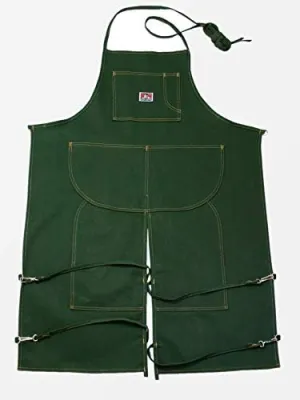 Ben Davis Men's Shop Machinist Printer Teamster's Barber Work Utility Apron (Teamster's Olive)