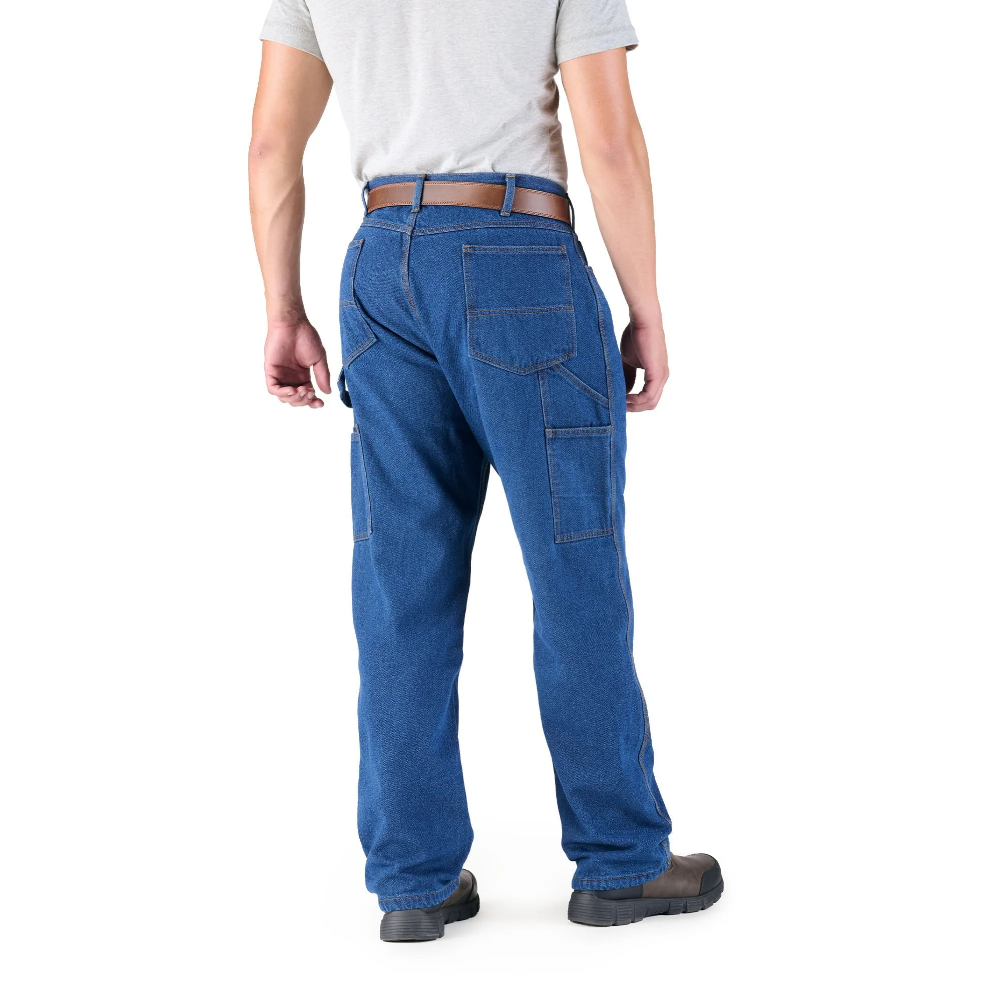 Berne Heartland Flannel-Lined Denim Dungaree