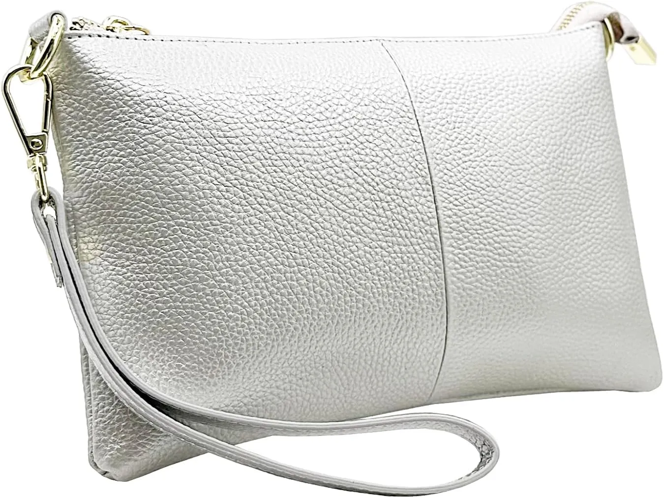 Beurlike Leather Wristlet Wallet Clutch Purses For Women Small Crossbody Phone Bags