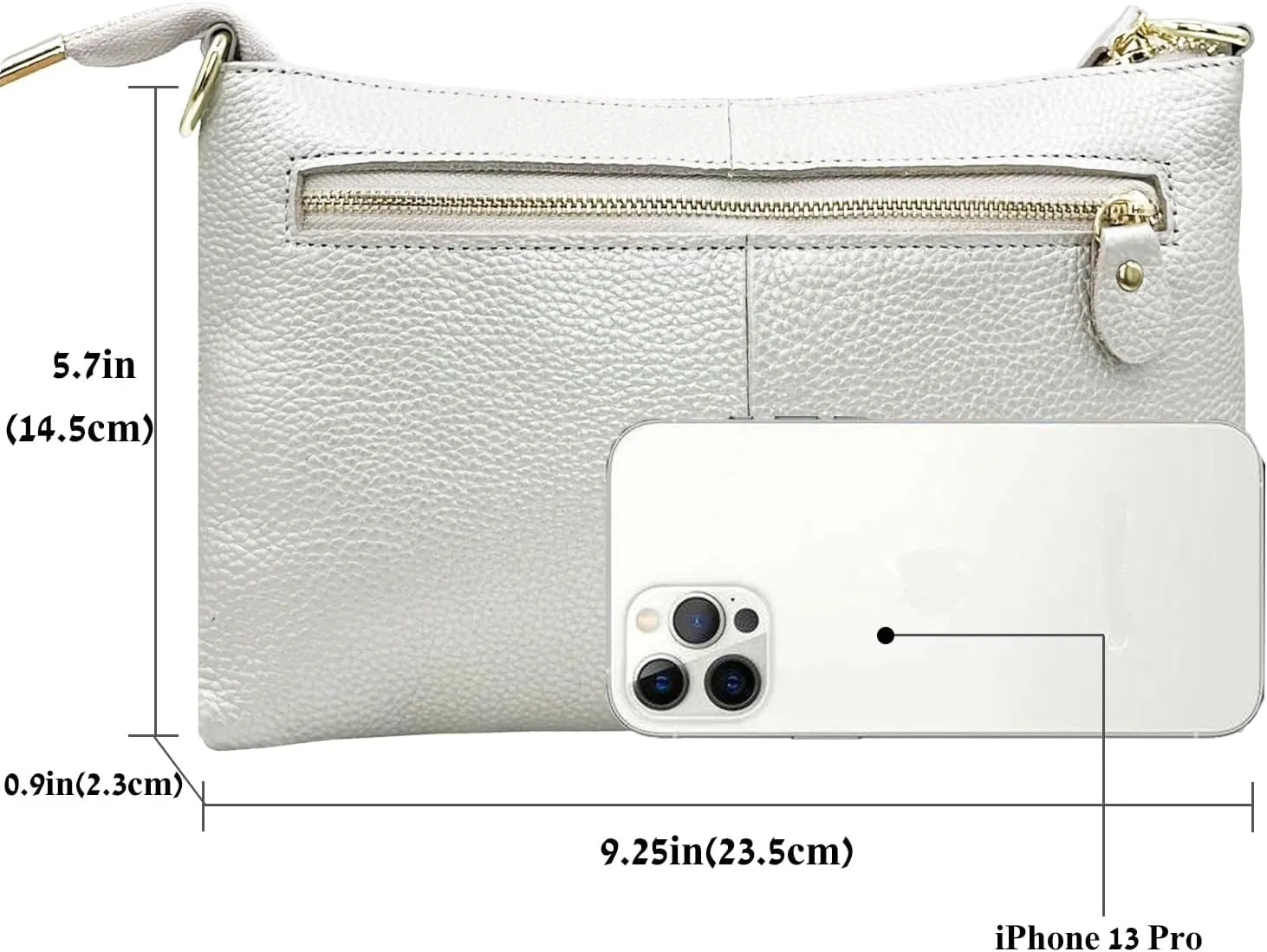 Beurlike Leather Wristlet Wallet Clutch Purses For Women Small Crossbody Phone Bags