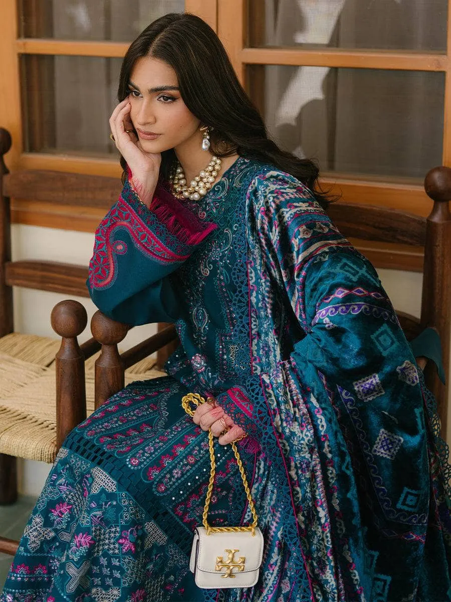 Bin Ilyas Olivia/Velvet Palachi Shawl Collection
