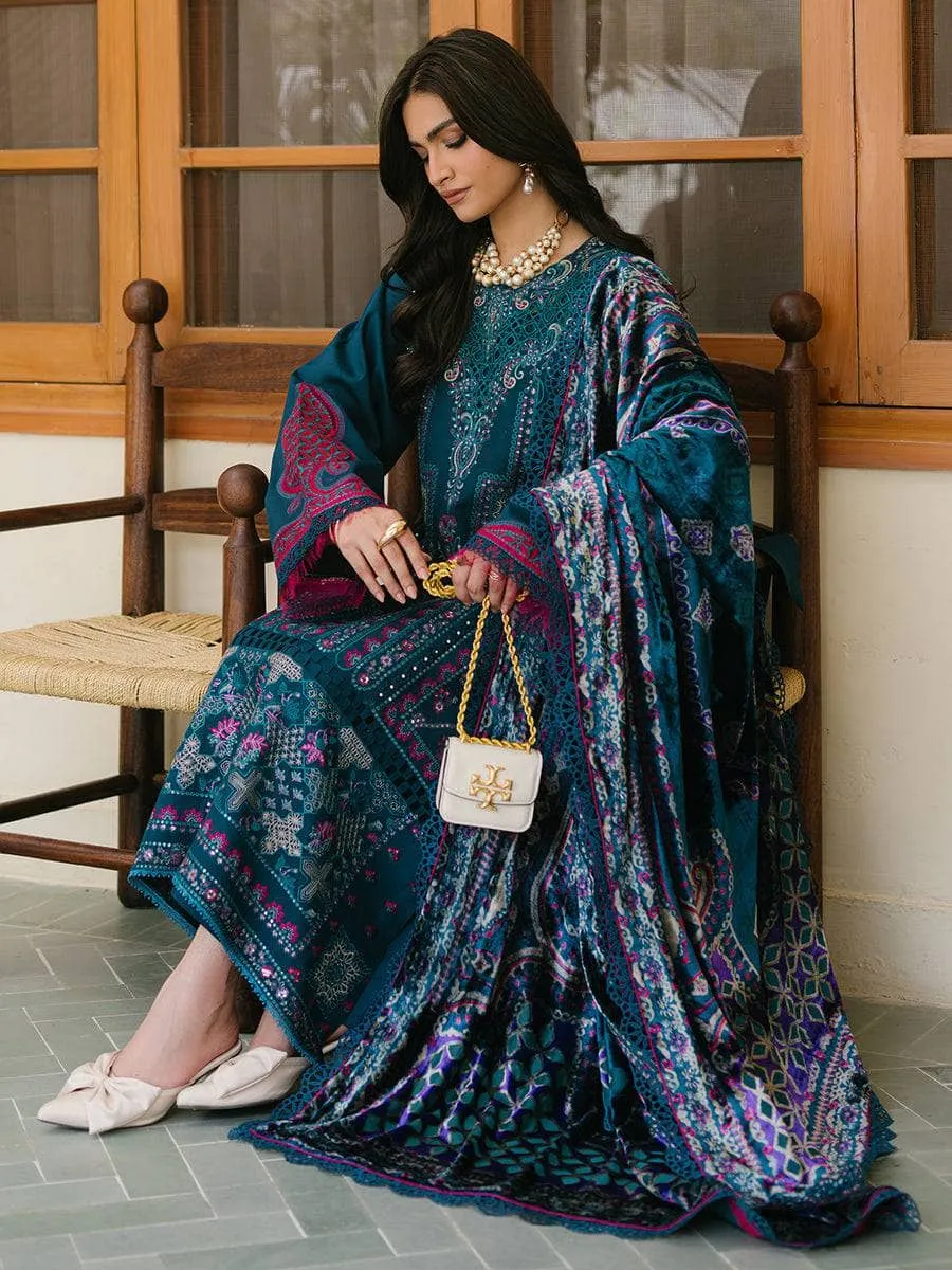 Bin Ilyas Olivia/Velvet Palachi Shawl Collection