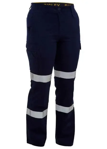 Bisley Women's Taped Cool Lightweight Utility Pant BPL6999T – Durable & Antimicrobial Workwear