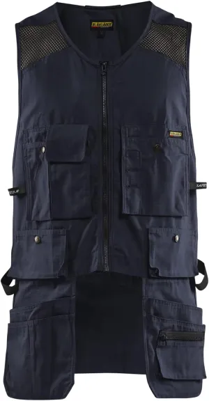 Blaklader Men's RipStop Kangaroo Mesh Work Vest with Utility Pockets