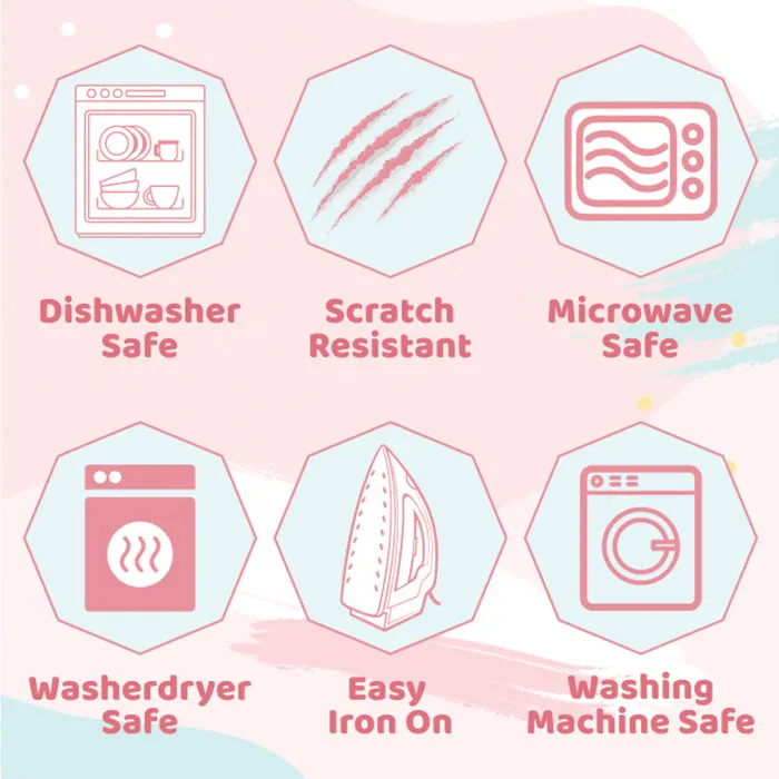 Camping Labels Value Pack | Pink Confetti