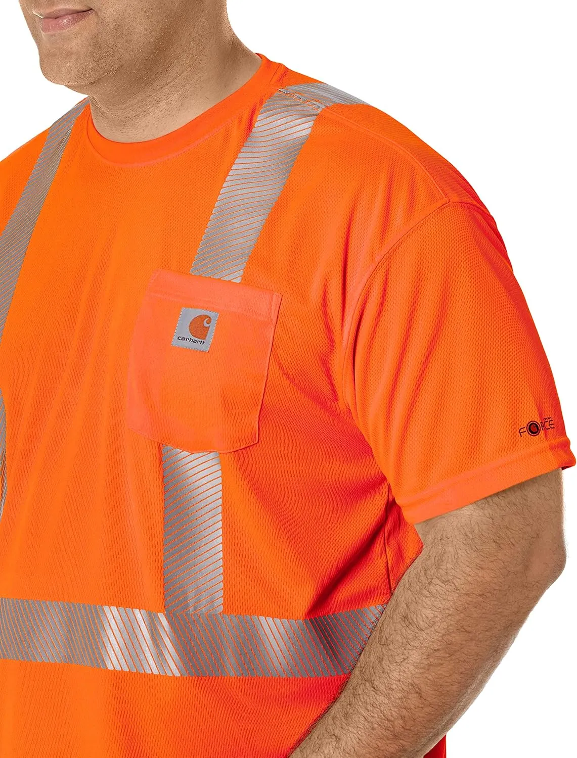 Carhartt Men's Force High-Visibility Short-Sleeve Class 2 T-Shirt