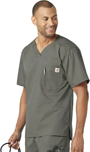 Carhartt Men's Ripstop Men's Utility Scrub Top