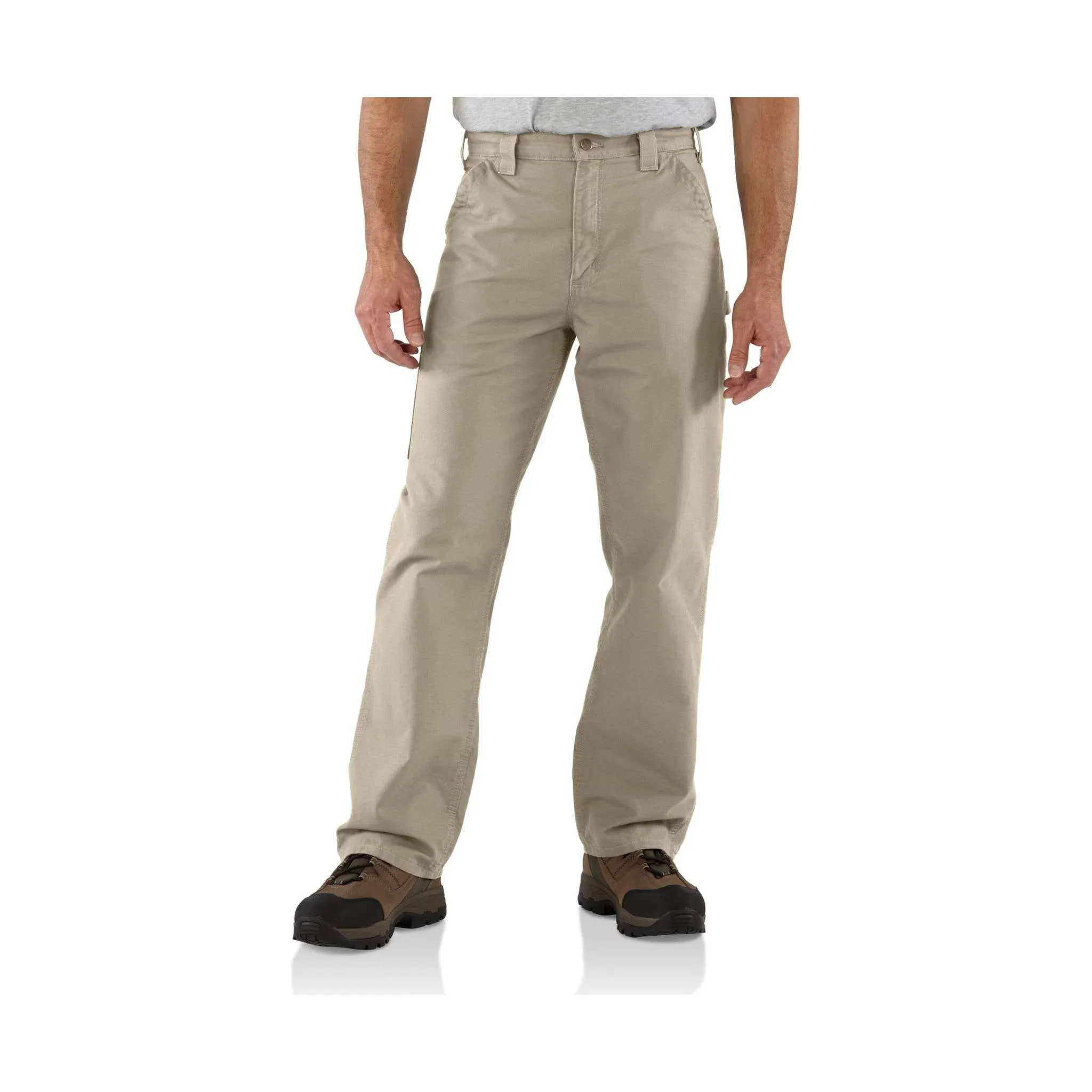 Carhartt Men's Utility Work Canvas Loose Fit Pant - Tan