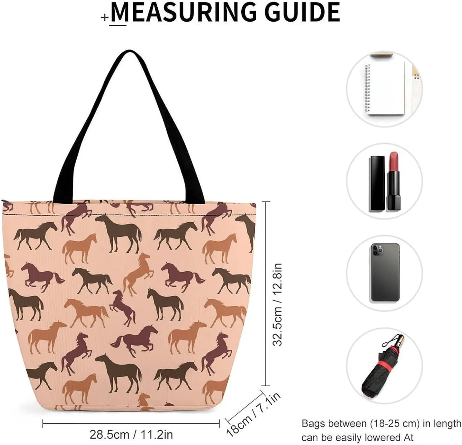 Cartoon with Bacon And Eggs Women's Tote Bag Reusable Handbag for Shopping Work Travel Big Capacity