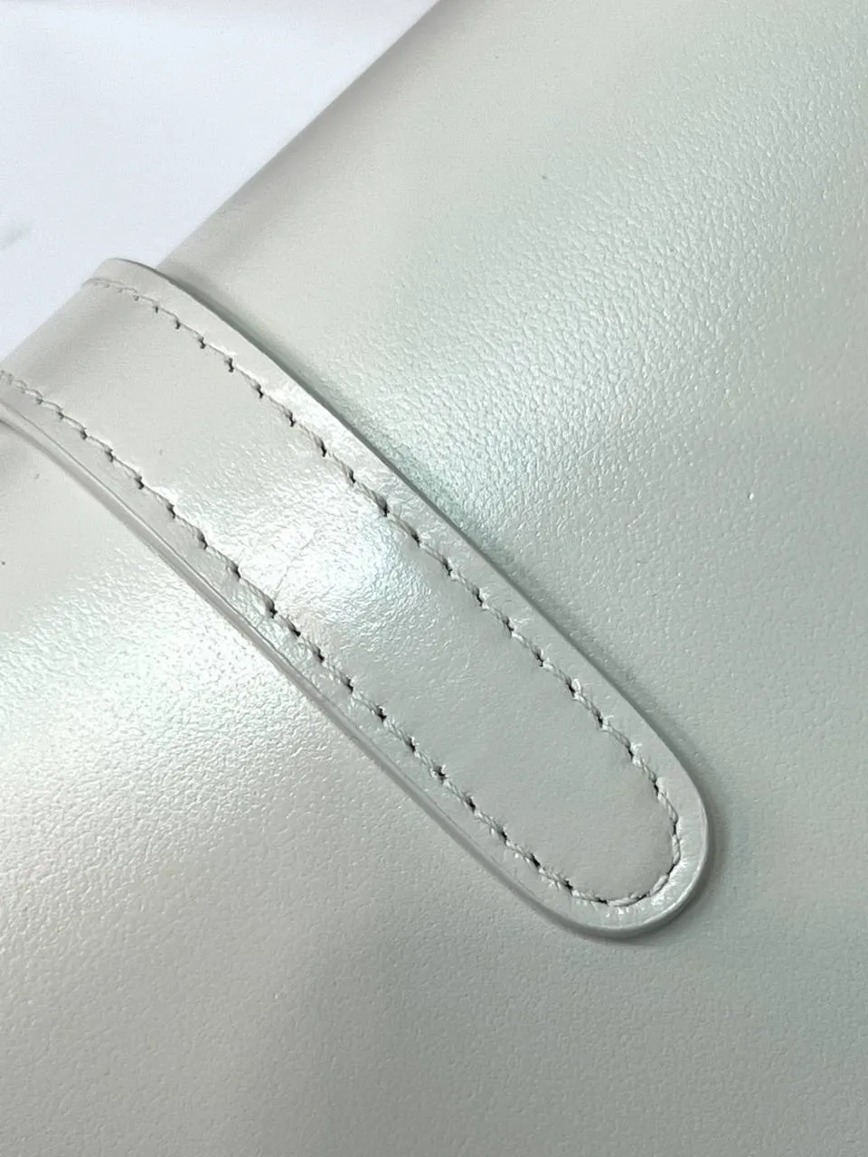 CELINE MEDIUM TABOU IN SMOOTH White Calfskin