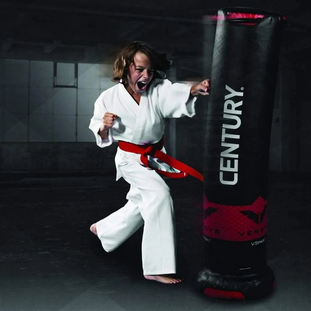 Century Versys Freestanding Punching Bags - Style Options | Soft Base with Stability | Versatile for Throws & Ground Work MMA Training | Low Impact Material | Handle for Clinches & Knee Strikes