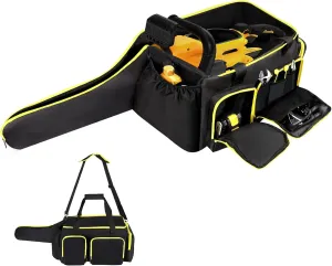 Chainsaw Carrying Case, Chainsaw Storage Bag Compatible with Stihl, Husqvarna, DEWALT, EGO, & Greenworks 10 & 12 Inch Cordless Chainsaws & All Accessories