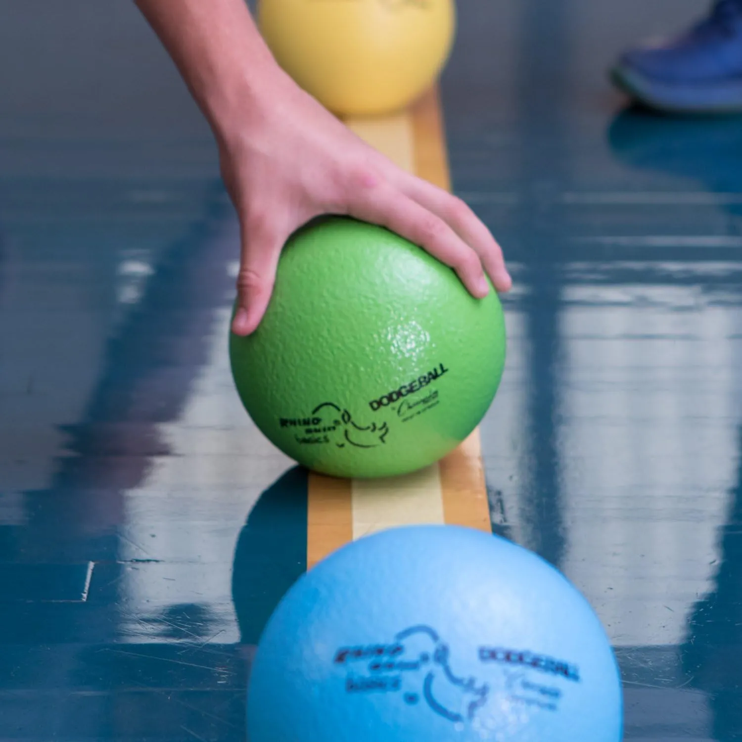 Champion Sports Rhino Skin Basic Dodgeball Set of 6 Balls