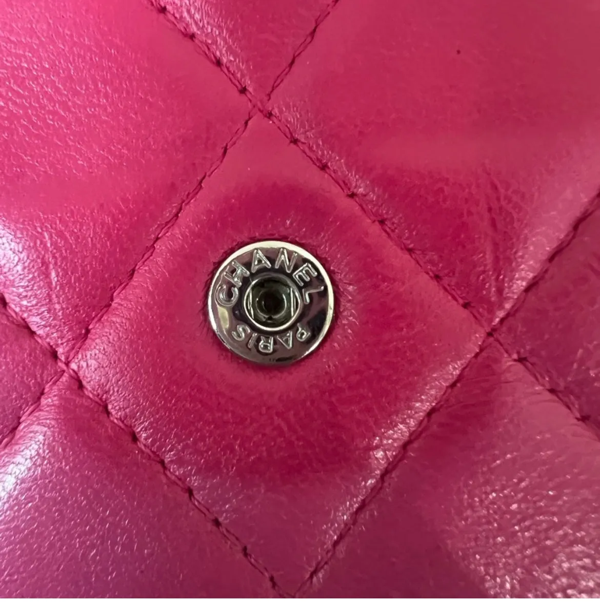 Chanel matelasse pink WOC