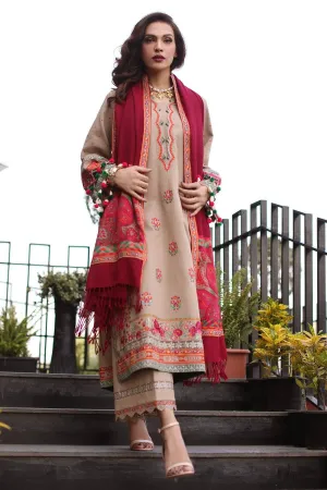 Charizma Naranji Winter/Khaddar Woolen Shawl