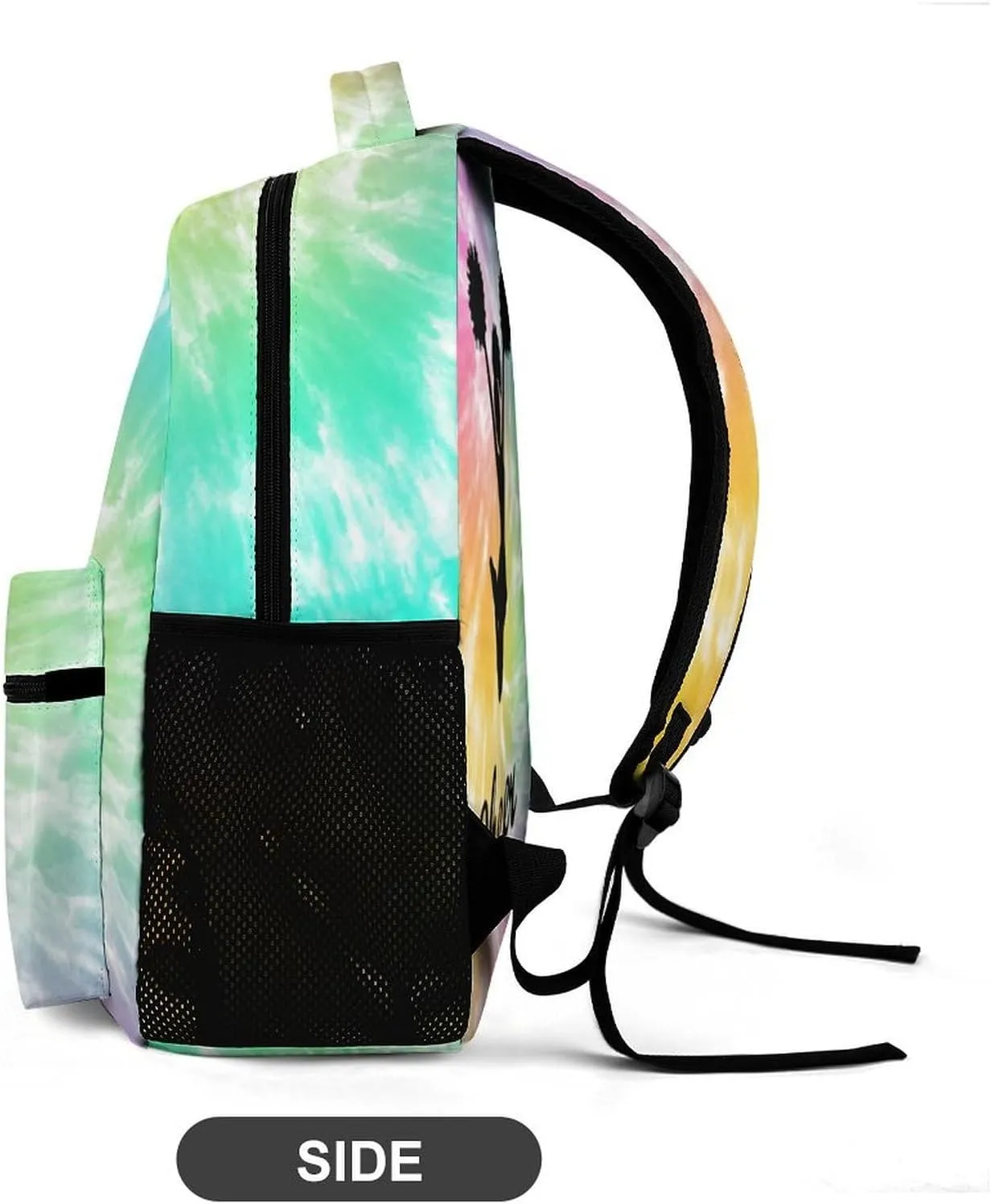 Cheerleading Backpack for Kids Girls Boys School, 16 Inches Cute Cheer Theme Bookbag, Adjustable, Lightweight, Large Capacity, Colorful Daily Casual Backpacks