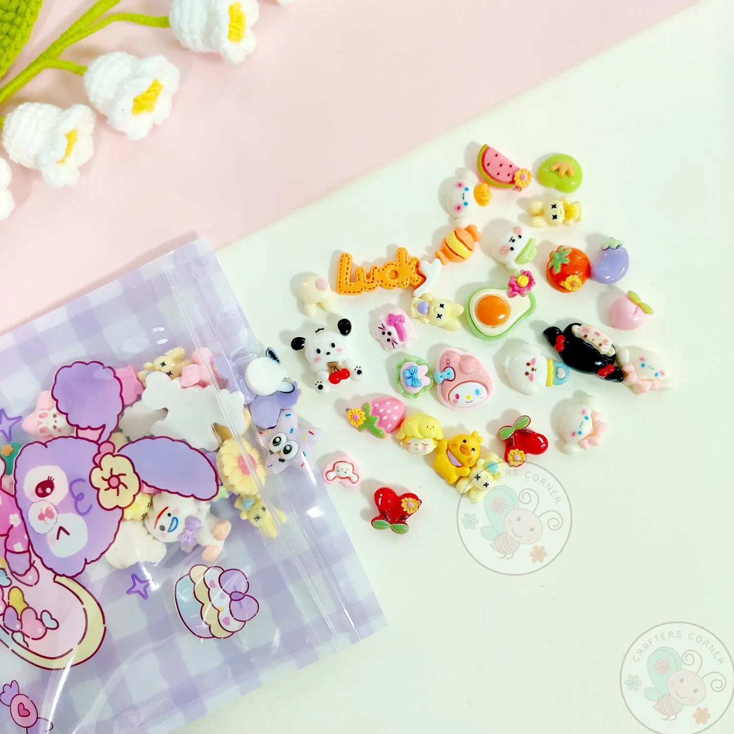 Chocolate Bunny - Zip Lock Storage Bags
