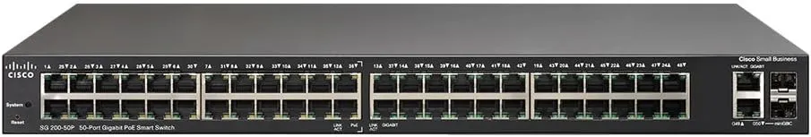 Cisco SG500-52P-K9-NA SG500 52 Port Stackable PoE
