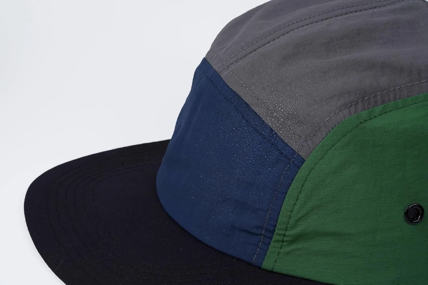 CLAPE 5 Panel Hat for Men, Curved Brim UPF50  Sun Hats Quick Dry Outdoor Sports Running Hat Baseball Cap