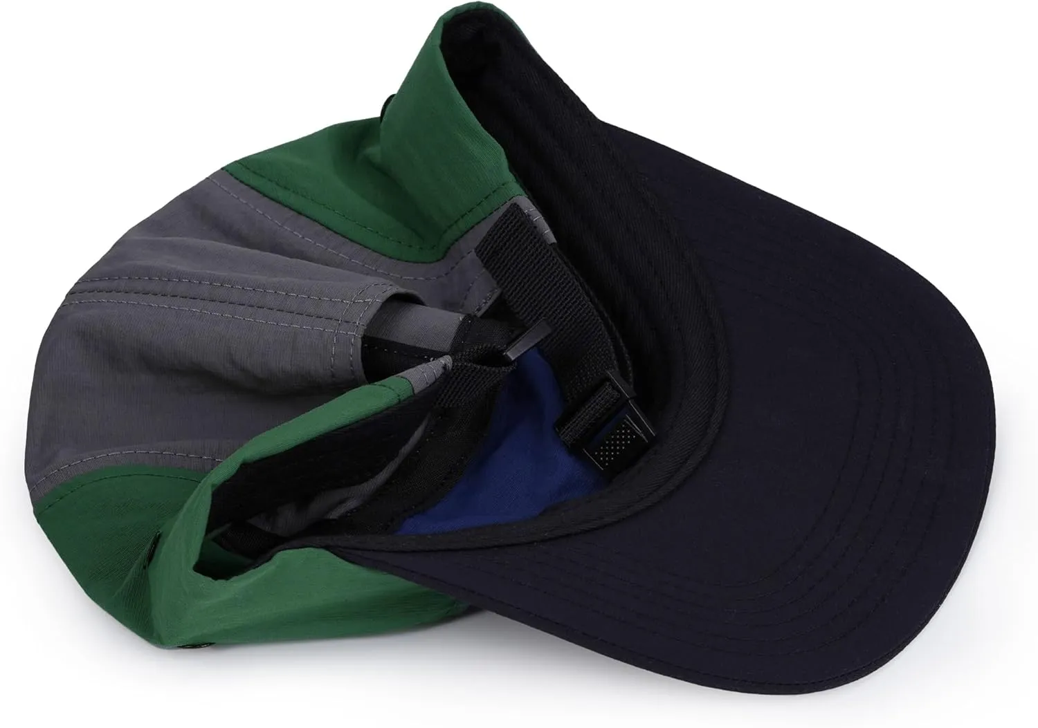 CLAPE 5 Panel Hat for Men, Curved Brim UPF50  Sun Hats Quick Dry Outdoor Sports Running Hat Baseball Cap