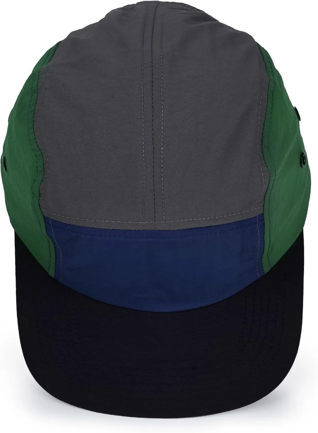 CLAPE 5 Panel Hat for Men, Curved Brim UPF50  Sun Hats Quick Dry Outdoor Sports Running Hat Baseball Cap