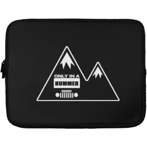 Classic Only in a Hummer with Mountains 72041 Laptop Sleeve - 13 inch