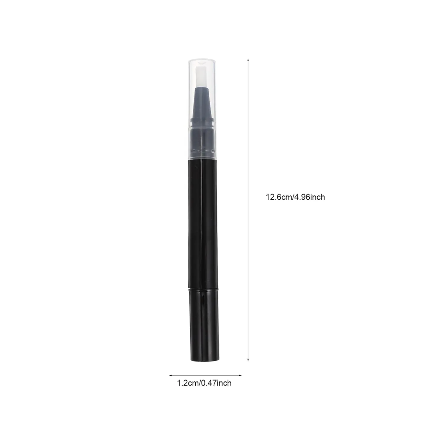 Clear Gloss Lip Gloss 10pcs Transparent Pens Empty Nail Oil Pen Brush Cosmetic Lip Gloss Container Applicator Eyelash Growth Liquid Tube for Beauty Supplies 3ml Color 5 Eyelash Container