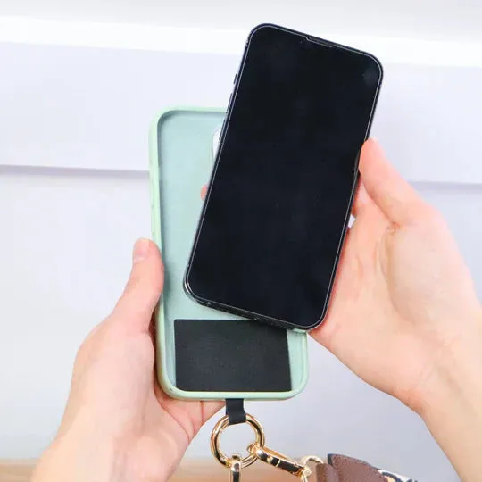 Clip & Go Strap With Zippered Pouch Solid