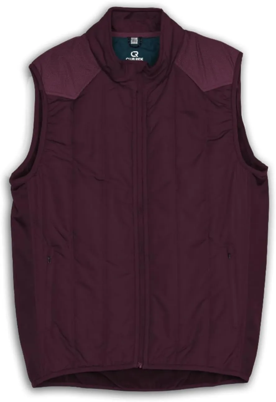 Club Ride Men's Blaze Cycling Vest - Active Thermal Vest for Cold Weather - Secure Pockets and Light Weight Design