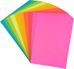 Colored Copy Paper 8.5X11 Inches,180 Sheets 9 Colors Brightness Color Paper Letter Size Printer Paper 24 lb/90GSM for Arts Crafts DIY Projects School Office Supplies Origami Kids