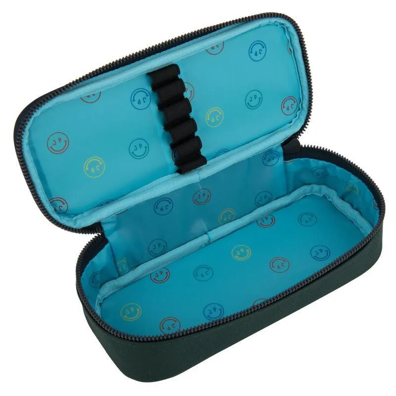 Colorful Animal Print Pencil Case - Durable Polyester Fabric