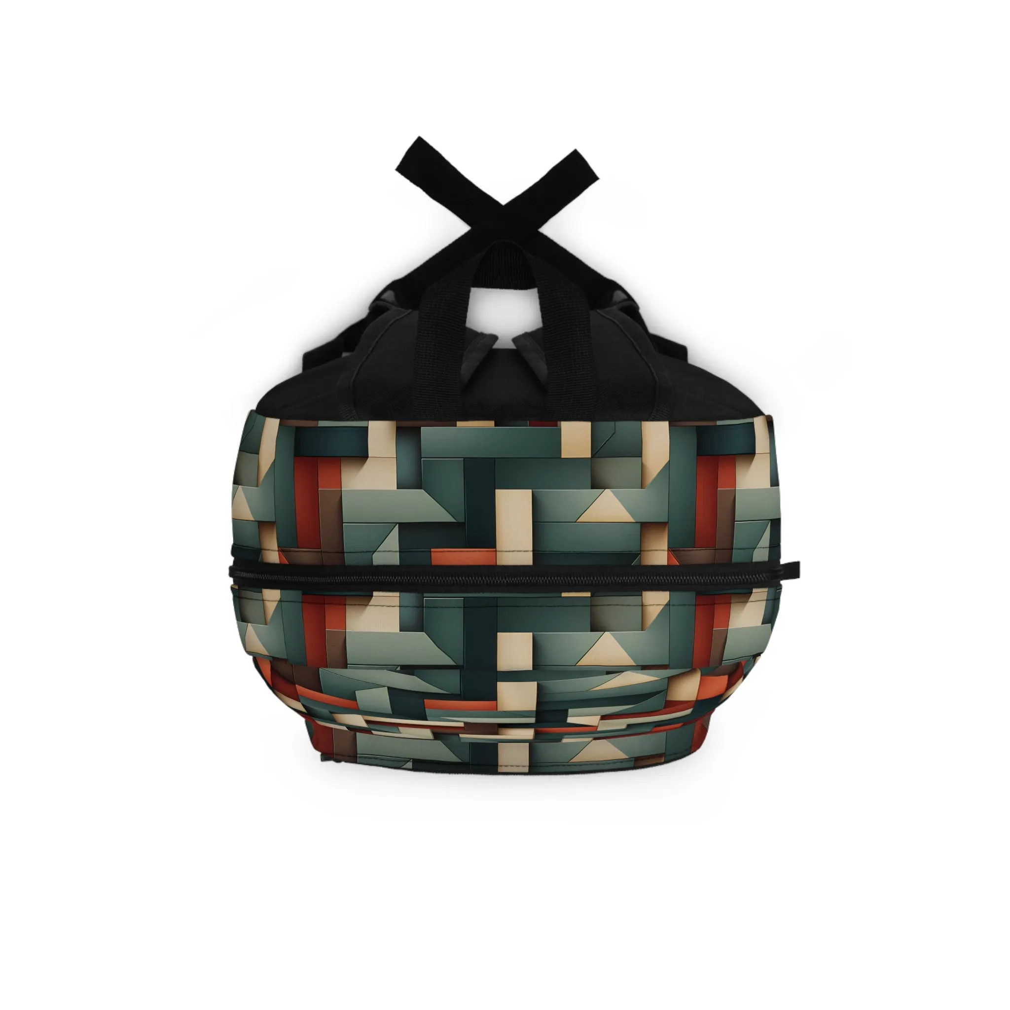 Colorful Geometry Blocks Backpack