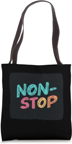 Colorful Non Stop Speech Costume for Boys and Girls Tote Bag