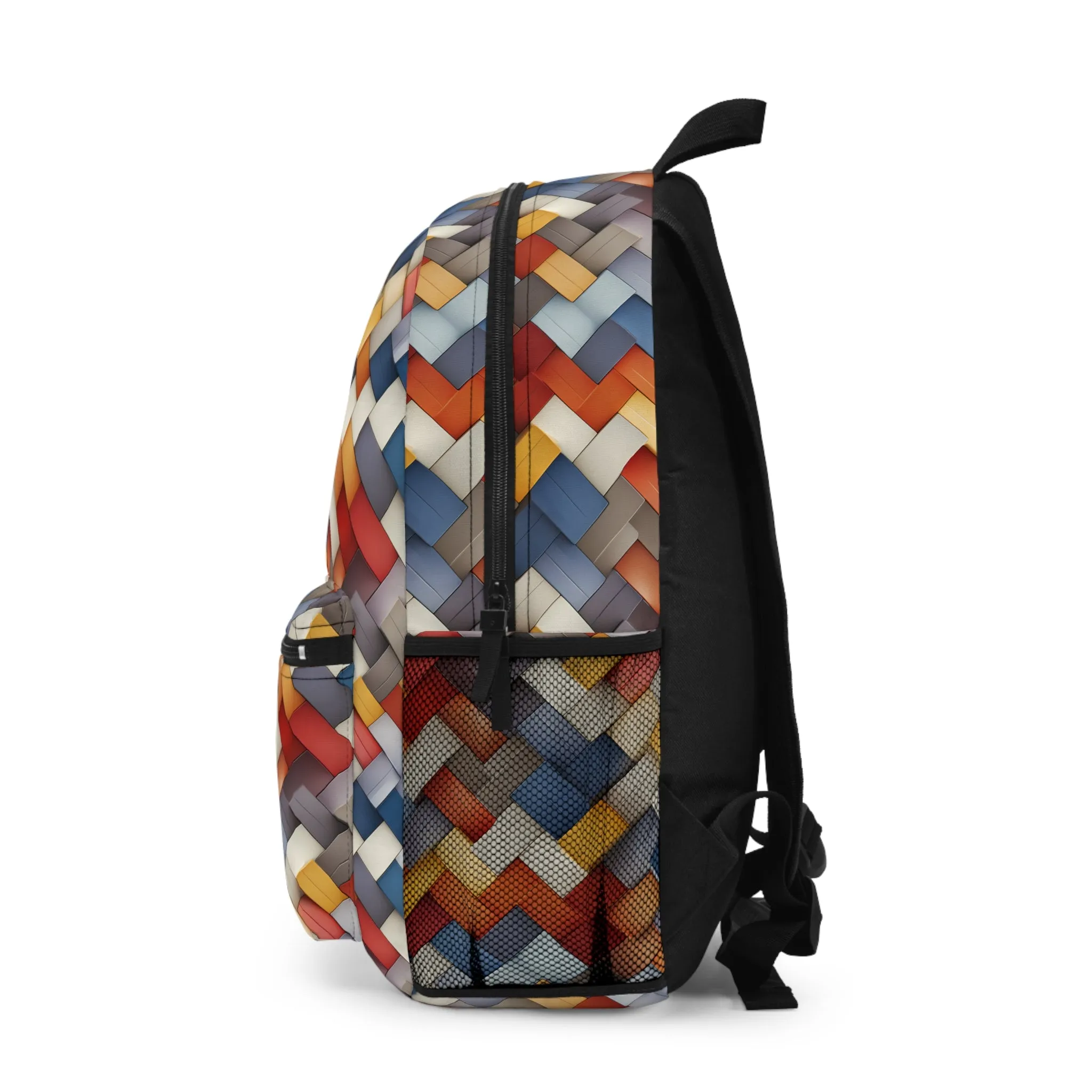 Colorful Wooden Blocks Backpack