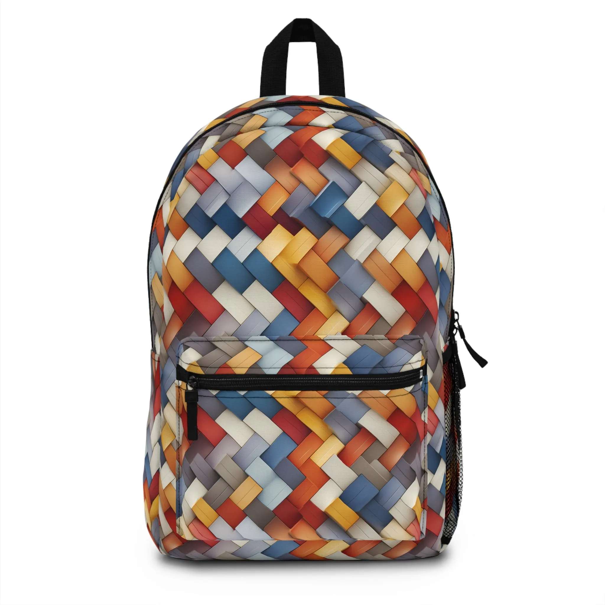 Colorful Wooden Blocks Backpack