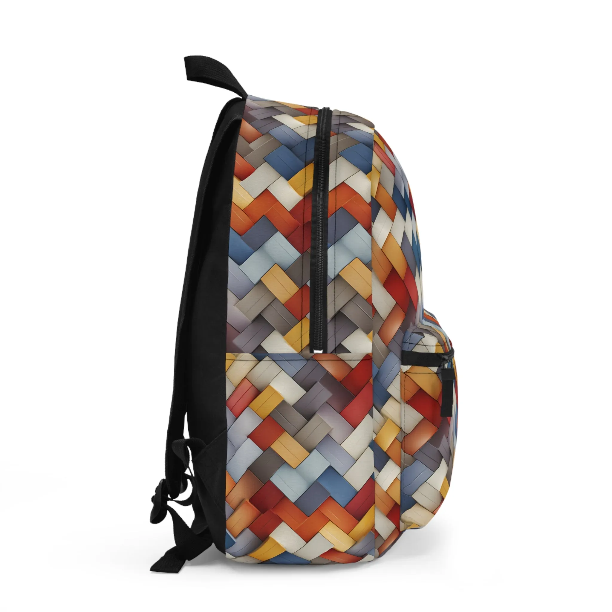 Colorful Wooden Blocks Backpack