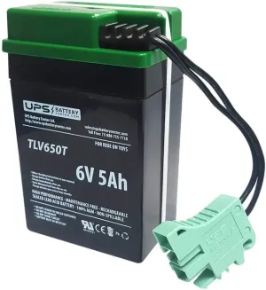 Compatible with Peg Perego John Deere Utility Tractor (IGED1069) 6 Volt Ride-On Battery by UPSBatteryCenter