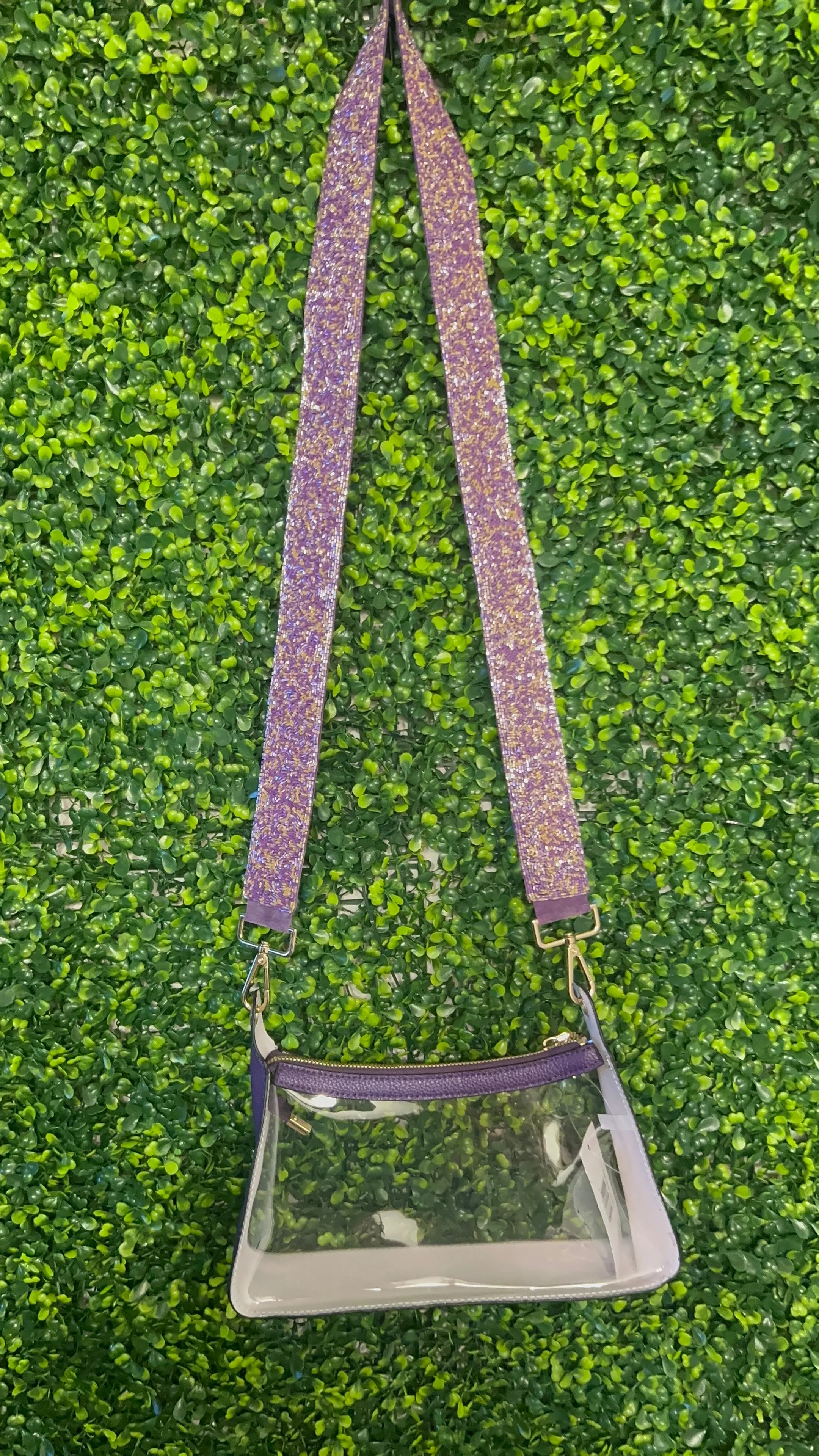Confetti Game Day Purse Strap