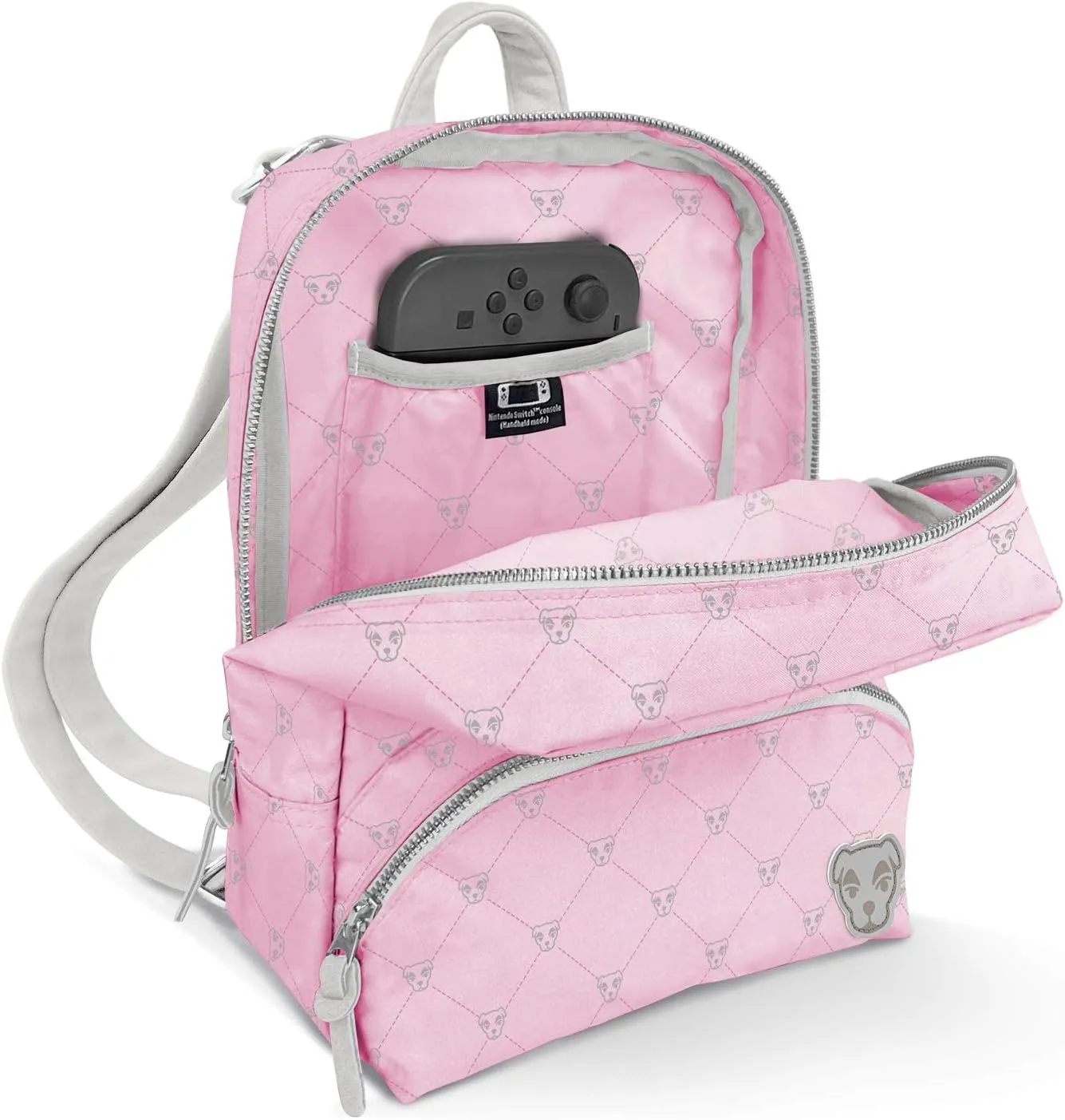 Controller Gear Animal Crossing - Small Backpack Mini Bookbag Travel Bag for Console & Accessories - K.K. Quilted