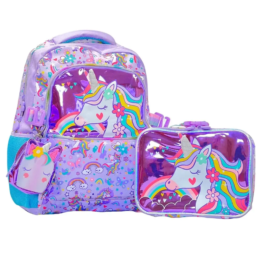 COOL UNICORN BACKPACK SET