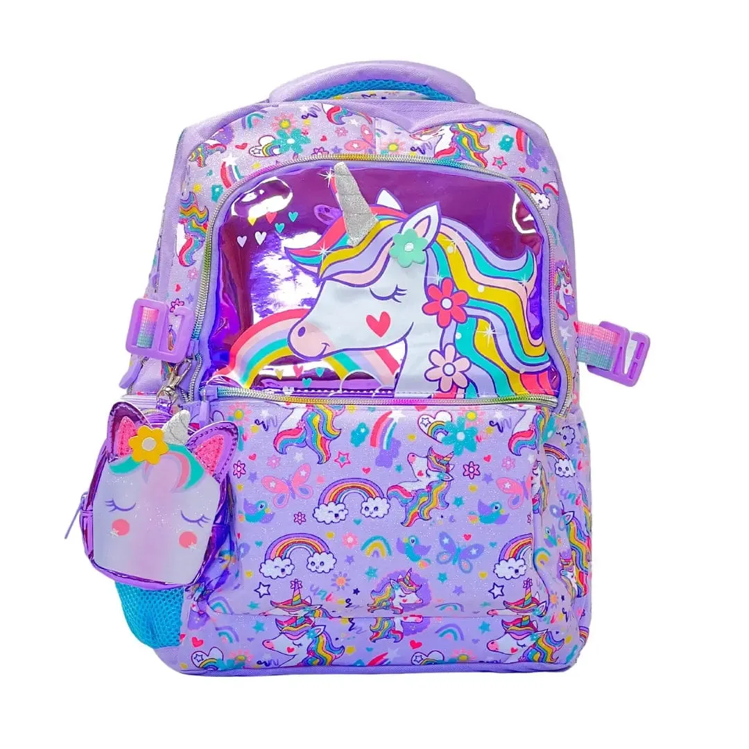 COOL UNICORN BACKPACK SET