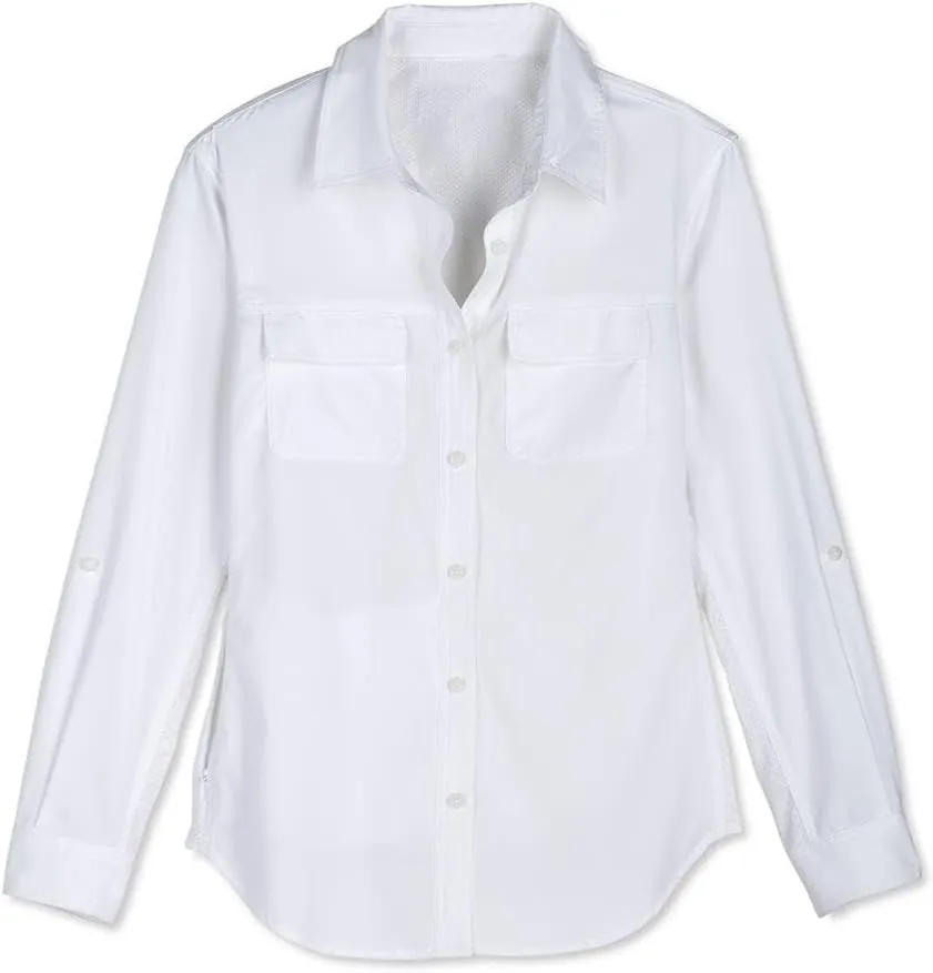 Coolibar UPF 50  Women's Mylitta Travel Shirt - Sun Protective