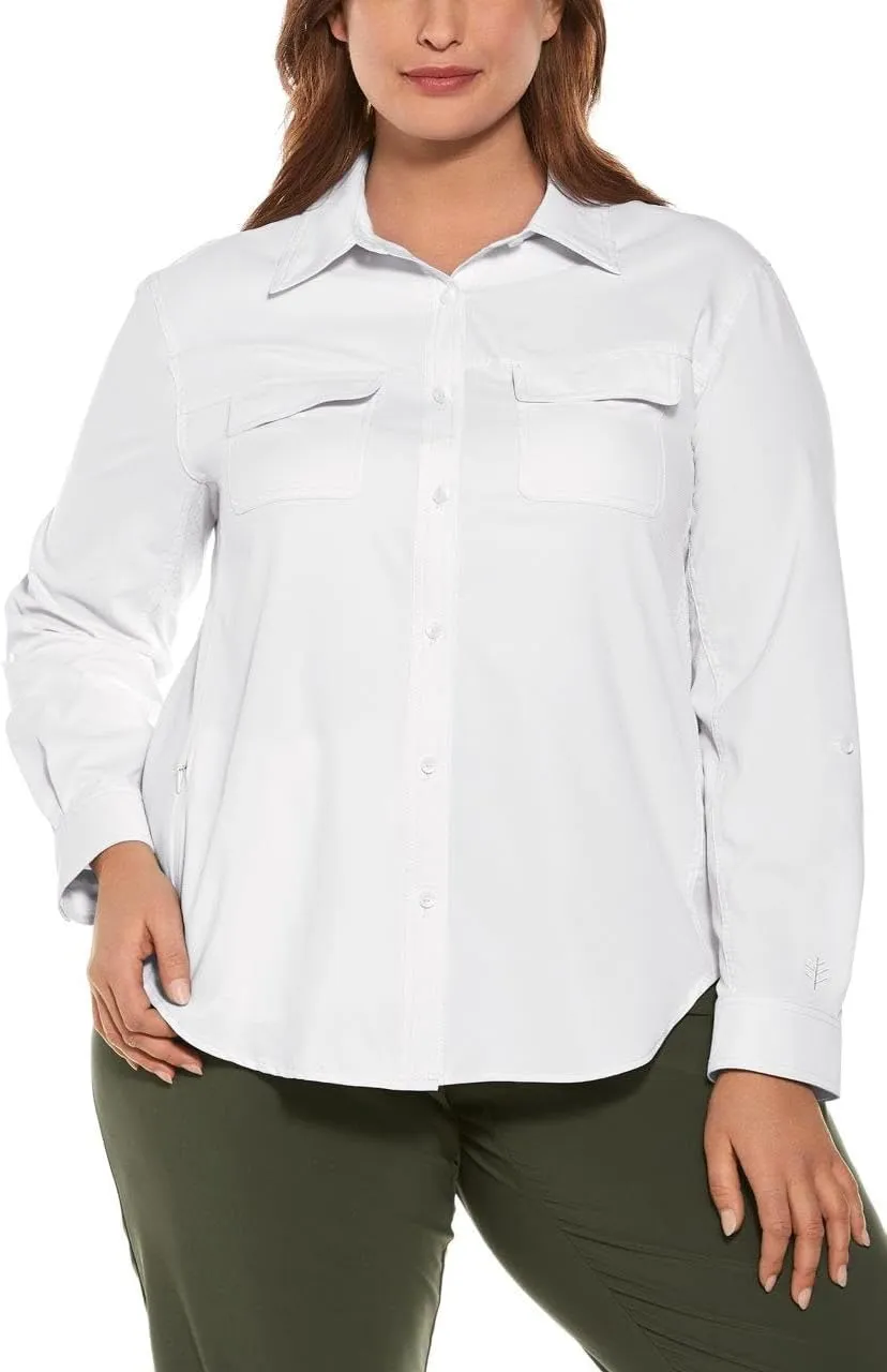 Coolibar UPF 50  Women's Mylitta Travel Shirt - Sun Protective