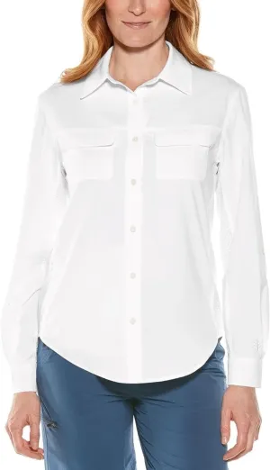 Coolibar UPF 50  Women's Mylitta Travel Shirt - Sun Protective