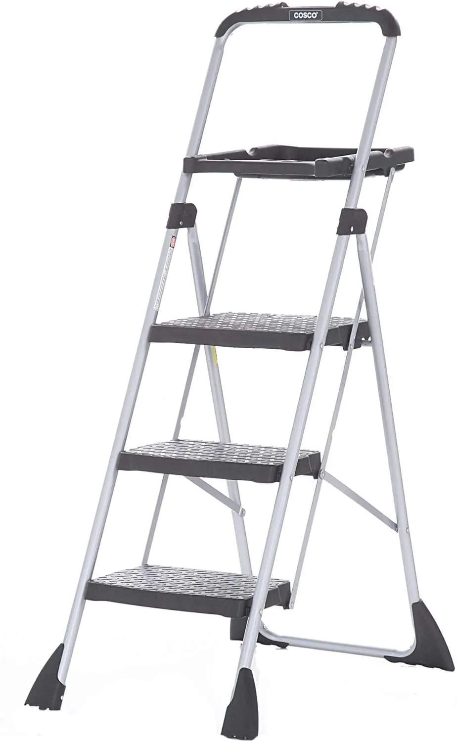 Cosco Max Steel Work Platform, Easy Fold One-Hand Lock, Convenient Project Trays, Stable & Secure, ANSI Rated 225 lbs, 10 Year Warranty