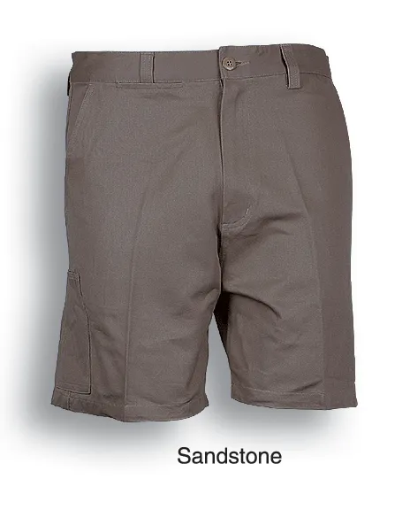 COTTON DRILL WORK SHORTS