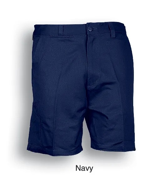COTTON DRILL WORK SHORTS
