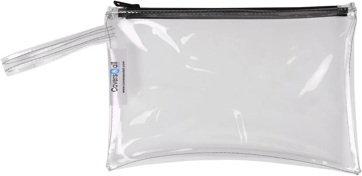Covers & all Tool Bag Heavy Duty Waterproof Pouch with Sturdy Zipper, Utility Multipurpose for Tools Bank deposit Storage Makeup